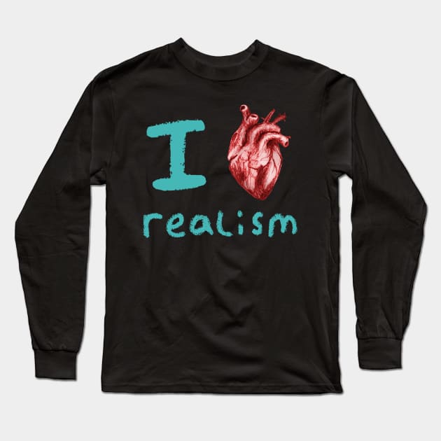 Realism Long Sleeve T-Shirt by Sophie Corrigan